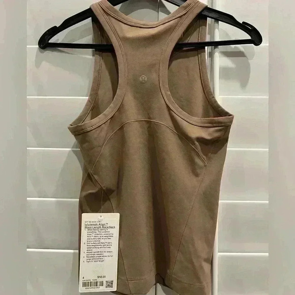 Lululemon-Align Waist Length  Racerback - Picture 2 of 2